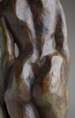 "Effleurée par le vent", 50x14x9 , bronze patiné