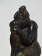 "la boudeuse" bronze patiné 10x4