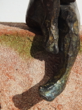 "la boudeuse" bronze patiné 10x4 (détail)