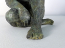  "Fin d'après midi" bronze patiné 27x25x16
