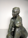  "Fin d'après midi" bronze patiné 27x25x16