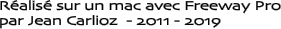Réalisé sur un mac avec